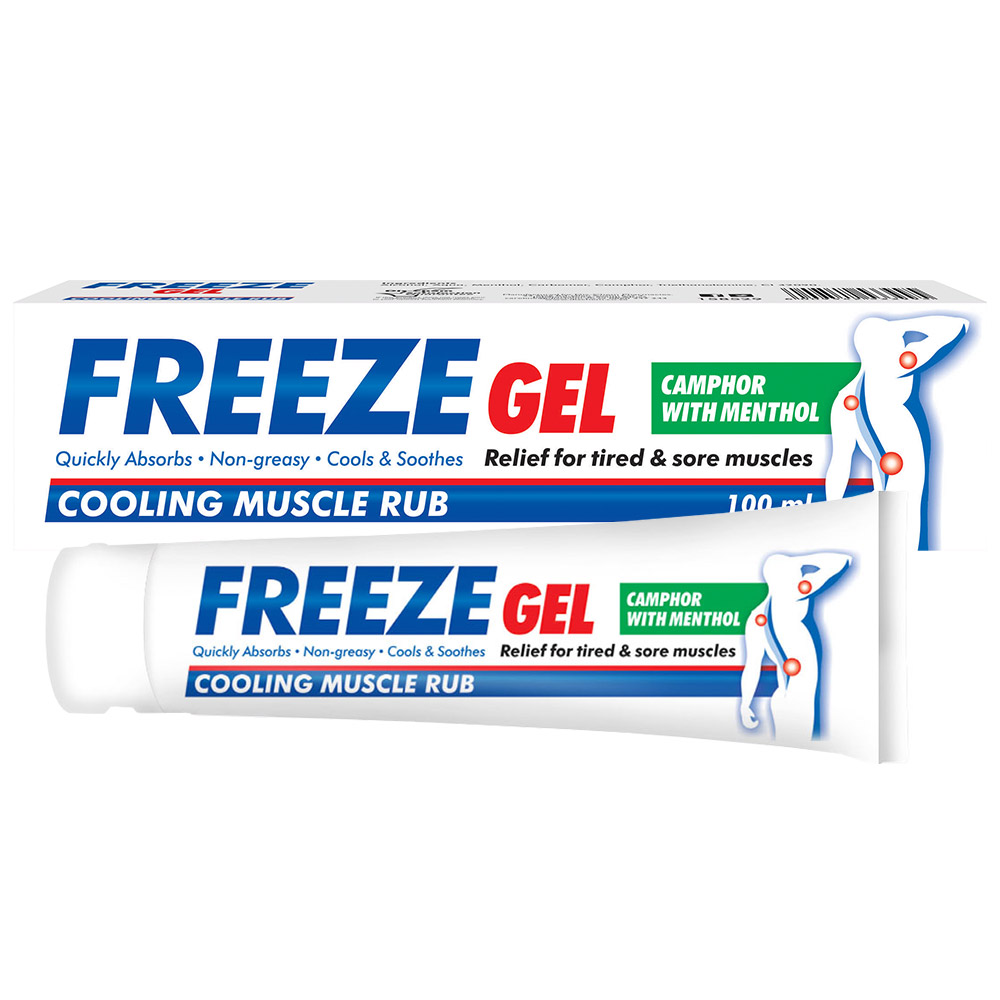 Freeze Gel – Camphor with Menthol