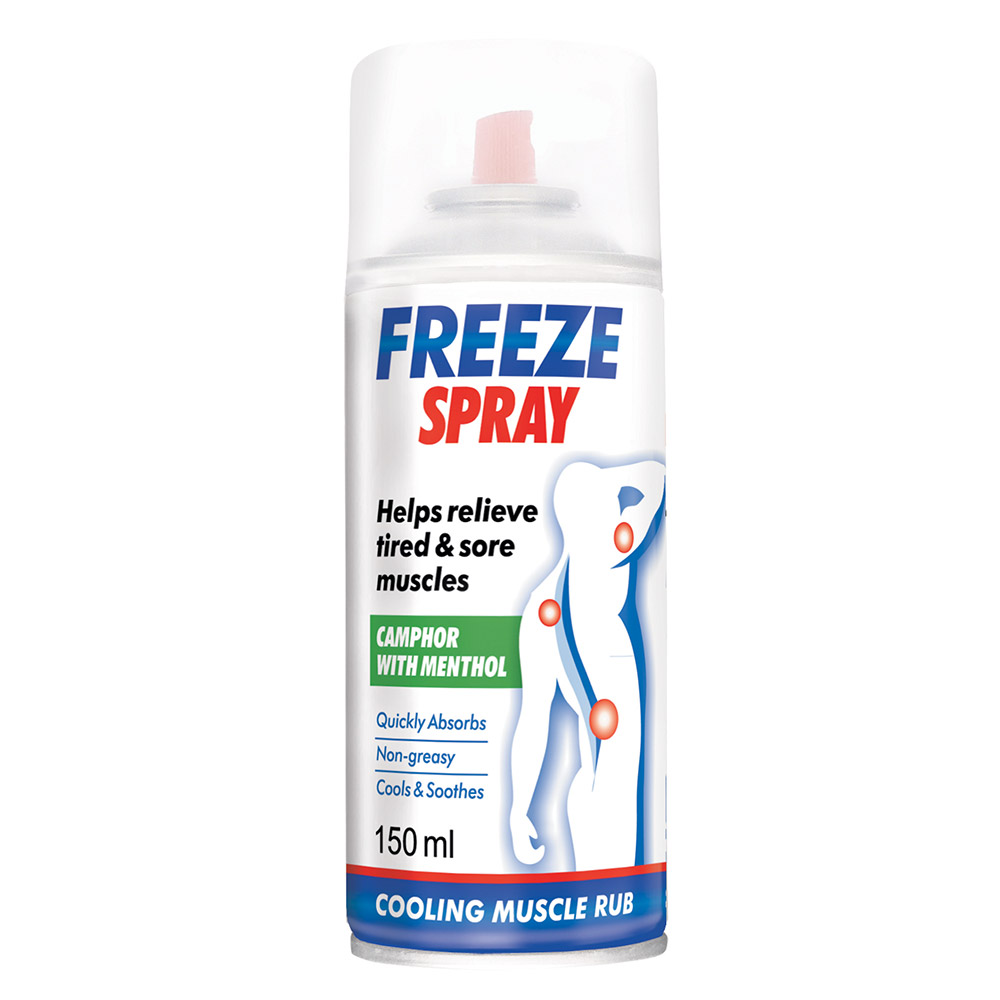 Freeze Spray – Camphor with Menthol