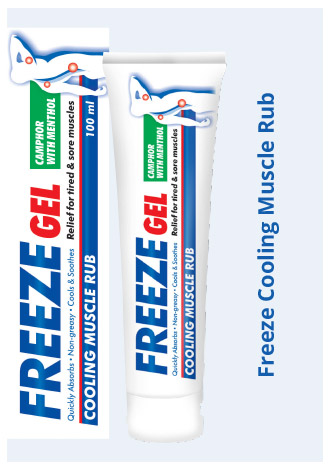 Hot & Icy Freeze Cooling Muscle Rub