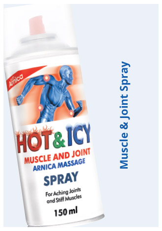 Hot & Icy Muscle & Joint Arnica Massage Spray