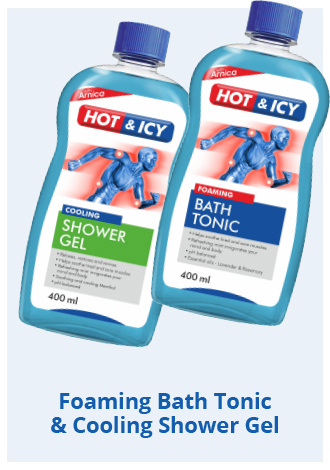 Hot & Icy Bath Tonic & Shower Gel